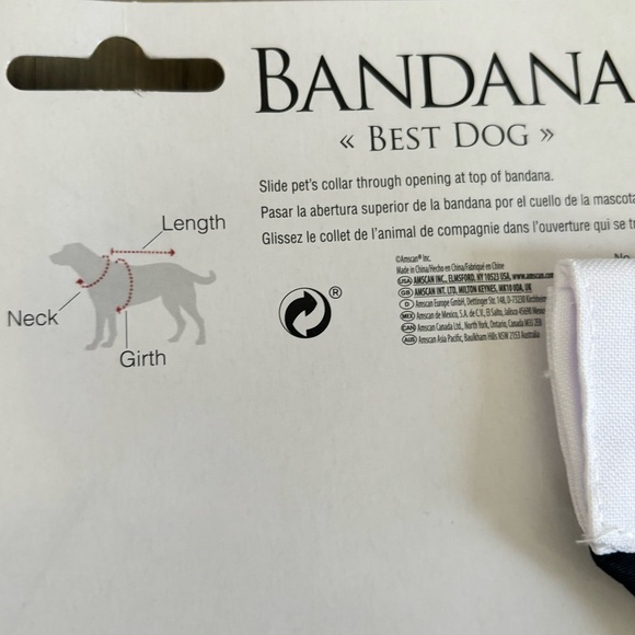 Best Dog Bow Tie Bandana Dog Wedding Accessories Size Medium - Picture 4 of 4